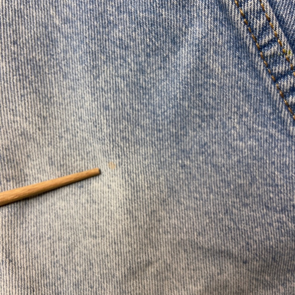 H&M Divided Light Blue‎ High-Waist Straight Jeans Size 4 zipper close - Picture 13 of 16